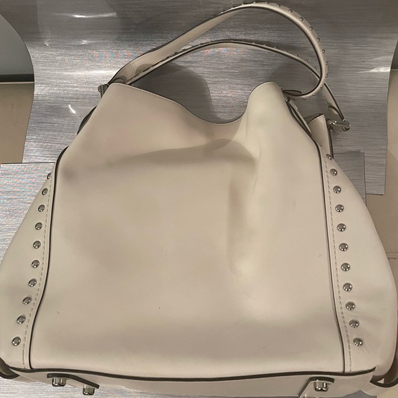 Coach Edie Shoulder Leather Bag 42 With Western Rivets. Original Price $660 - Picture 2 of 16
